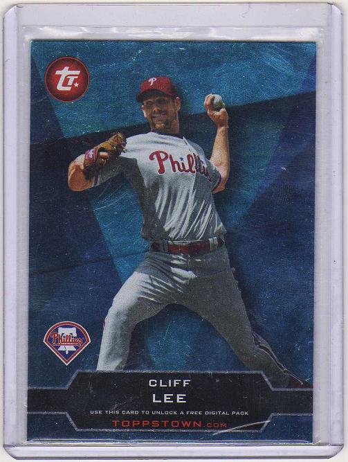 2011 Topps Topps Town Series 2 Cliff Lee  Card #TT23 - Philadelphia Phillies